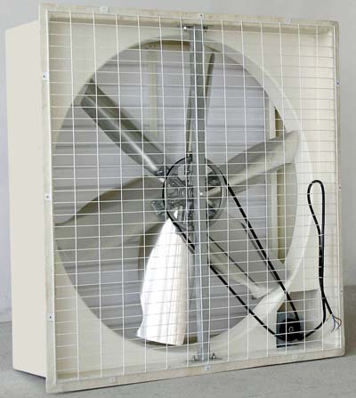 玻璃钢直接式方型负压风机尺寸有1020*1020*400mm